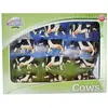 Inconnu Kids Globe 571929 lot de 12 vaches pied noir 1:32 - Kidsglobe 571929