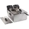 Tristar - FR-6937 Double friteuse zone froide 6 l 2x 1800 w argent (mat)