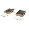 Princess Gril de table Chef Dinner4All Pure 840 W Métal et bambou