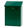 CERTEO V-Part Boîte aux lettres murale, hauteur 44,5 cm, vert