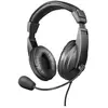 Trust 21661 écouteur/casque Avec fil Arceau Appels/Musique Noir
