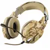 Trust GXT 322D Carus Casque Avec fil Arceau Jouer Camouflage