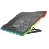 Support de refroidissement Trust GXT 1126 Aura pour ordinateur portable Noir