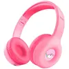 Casque Bluetooth Trust Nouna pour enfants, Rose