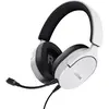 Trust GXT 489W FAYZO Casque Avec fil Arceau Jouer Noir, Blanc
