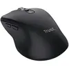 Trust 25673, ambidextre, Bluetooth, 3200 DPI, noir