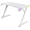 Trust Bureau Gaming GXT 709W LUMINUS RGB Blanc 120x60cm