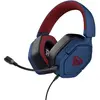 Casque filaire multiplateforme Trust avec microphone amovible, bleu/ro...
