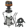 EUROMAC Force 2070 2000 W Noir, Orange, Acier Inoxydable