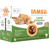 12x85g IAMS Delights Adult lot mixte Terre en sauce - Pâtée pour chat