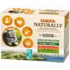 12x85g IAMS Naturally Senior Assortiment Terre & Mer - Pâtée pour chat