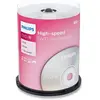 DVD-R PHILIPS DM4S6B00F - 100 supports - 4.7 Go (120 min) 16x - spindle