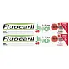 Fluocaril Junior 6-12 ans Dentifrice Gel Fruits Rouges Lot de 2 x 75ml