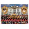 Jumbo-Le jubilé de Platine de la Reine The Queen Puzzle, 11347, Multicolore
