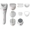Philips Epilateur électrique - Advanced Series 8000 - Corps - 8 accessoires