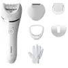 Philips BRE715/00 - Epilateur électrique Serie 8000 - 100% étanche - 6 accessoires