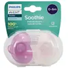Avent Sucette Soothie +0m Rose Lot de 2