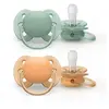 Sucettes-Avent Ultra Soft 2 Sucettes 0-6M (Modèle : Turquoise et Orange)