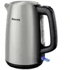 Philips HD9351/90 Bouilloire en métal, 2200W, 1,7L, couvercle articulé
