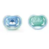 2 Sucettes ULTRA aérées BLEU Philips Avent