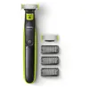 PHILIPS QP2520/30 - Rasoir/Tondeuse OneBlade - 100% étanche - 3 sabots...