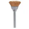 Lot de 2 brosses boisseau en laiton ø13mm - DREMEL 536