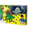 SES Creative Dinosaure en bois qui brille dans le noir
