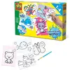 SES Creative Coloriage à l'eau - Animaux fantastiques