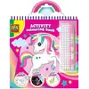 SES CREATIVE Cahier d’activités de coloriage à paillettes 3 en 1