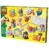 Ses Forme De Jeu Et Peindre Des Chiens Et Des Chats Avec Des Paillettes