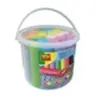 Seau de 22 Craies - SES CREATIVE - 8 Couleurs - Idéal pour Enfants - À partir de 24 mois