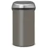 BRABANTIA Poubelle Touch Bin - 60L - Platinum