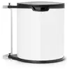 Brabantia - 262180 - Poubelle Built-In Bin - 15 L - Blanc [Cuisine]