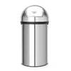 BRABANTIA Poubelle Push bin 60L Acier mat