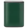 BRABANTIA Poubelle Bo Touch Bin - 2 x 30 L - Pine Green