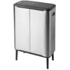 Poubelle Bo Touch Bin Hi acier mat 54,5 x 31,2 x 81,5 Brabantia