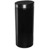 Poubelle Touch Bin 30 L Noir, Couvercle en acier inoxydable Brabantia