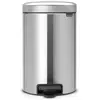 BRABANTIA Poubelle à pédale NewIcon - 12L - Acier mat