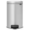 Brabantia - poubelle à pédale 12l metallic grey - 113680 TU