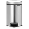 BRABANTIA Poubelle à pédale NewIcon - 3L - Acier mat