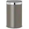 BRABANTIA - TOUCH BIN NEW 40 LITRES PLATINUM NEURE NEUTRE