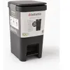 Brabantia Poubelle Pedal Bin newIcon Acier Métal 30 L (1 Unité) TU