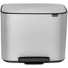 BRABANTIA Poubelle à pédale Bo -11 + 23 L - White