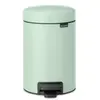 Poubelle à pédale 3 litres verte, Brabantia New Icon