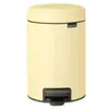 Poubelle à pédale 3 litres jaune, Brabantia New Icon