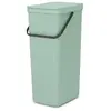 BRABANTIA Poubelle Waste Bin Sort & Go 40 L - Jade Green