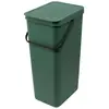 BRABANTIA Poubelle Waste Bin Sort & Go 40 L - Fir Green