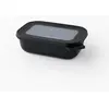 Bol multifonction rectangulaire Cirqula 500 ml Nordic Black Mepal