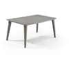 ALLIBERT by KETER JARDIN Table Lima 160 6 personnes - Design contemporain - Cappucino