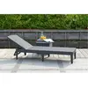 VidaXL Keter Chaise longue Jaipur Graphite 235162 420017
